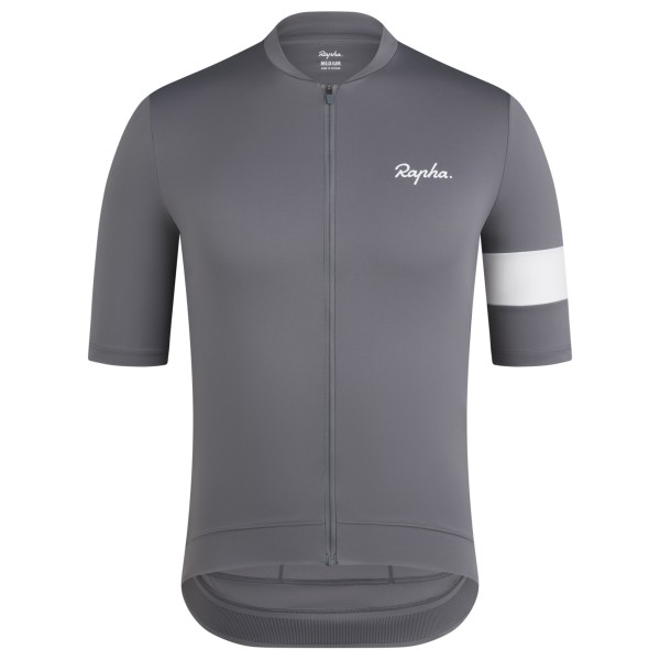 Rapha - Core Jersey - Radtrikot Gr XXL grau/weiß von Rapha