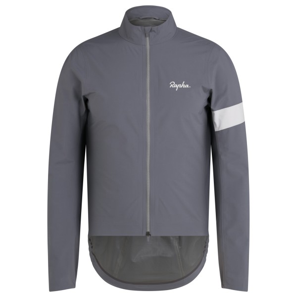 Rapha - Core Rain Jacket - Fahrradjacke Gr L grau von Rapha