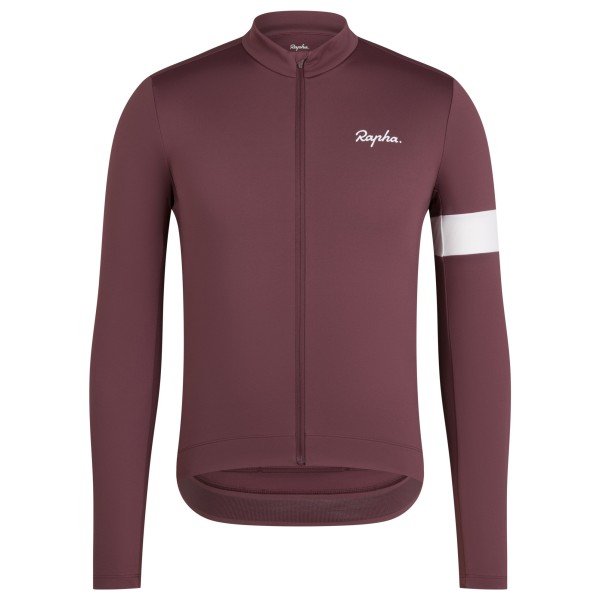 Rapha - Core Thermal Long Sleeve Jersey - Radtrikot Gr L lila von Rapha