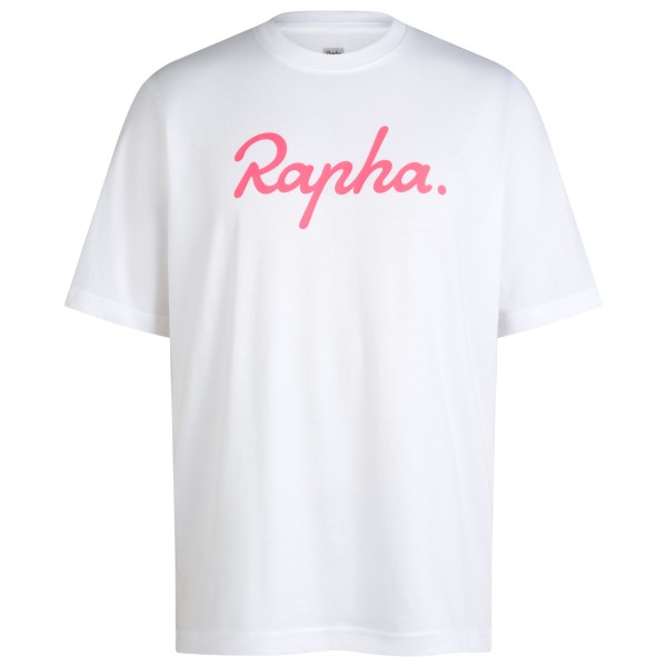 Rapha - Cotton T-Shirt Large Logo - T-Shirt Gr XXL weiß von Rapha