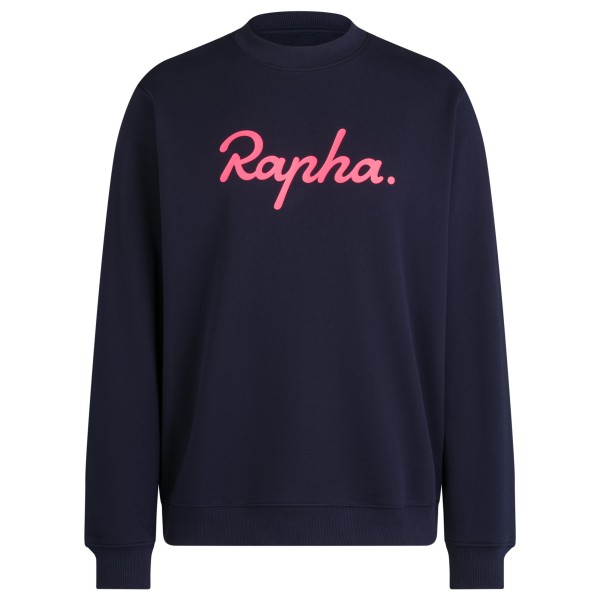 Rapha - Heavyweight Cotton Sweatshirt Large Logo - Sweat- & Trainingsjacke Gr L blau von Rapha