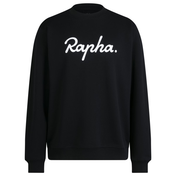 Rapha - Heavyweight Cotton Sweatshirt Large Logo - Sweat- & Trainingsjacke Gr S schwarz von Rapha
