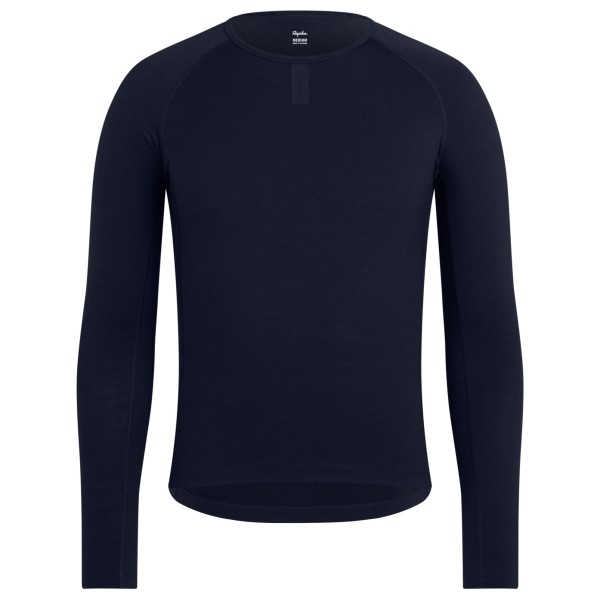 Rapha - Merino Base Layer Long Sleeve - Merinounterwäsche Gr M blau von Rapha