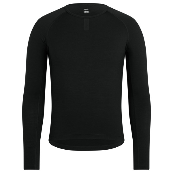 Rapha - Merino Base Layer Long Sleeve - Merinounterwäsche Gr XL schwarz von Rapha