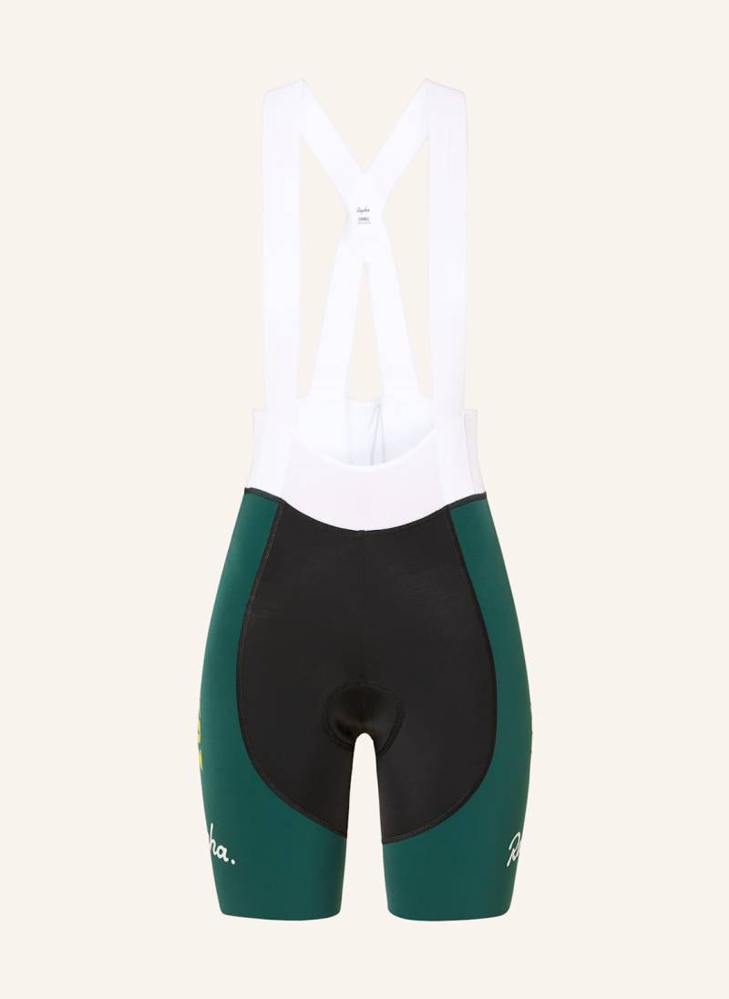 Rapha Radhose Tekkerz Pro Team Bib Iii Mit Trägern Und Gepolstertem Einsatz gruen von Rapha