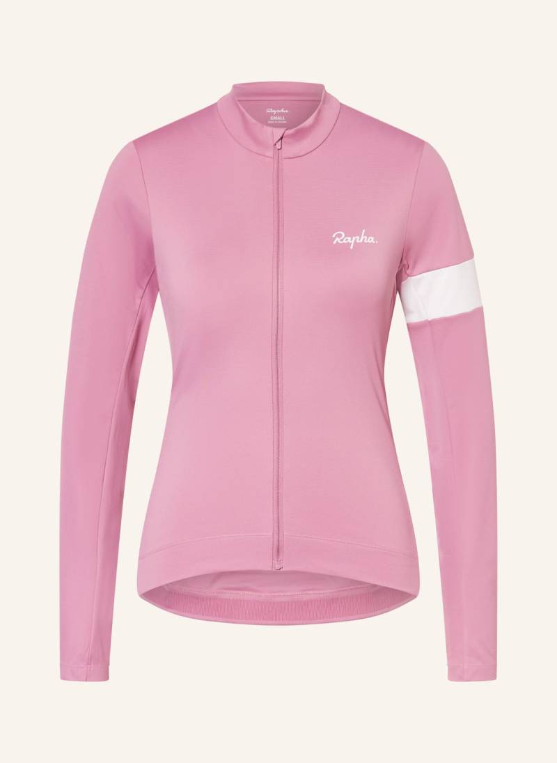 Rapha Radtrikot Core Thermal Long rosa von Rapha