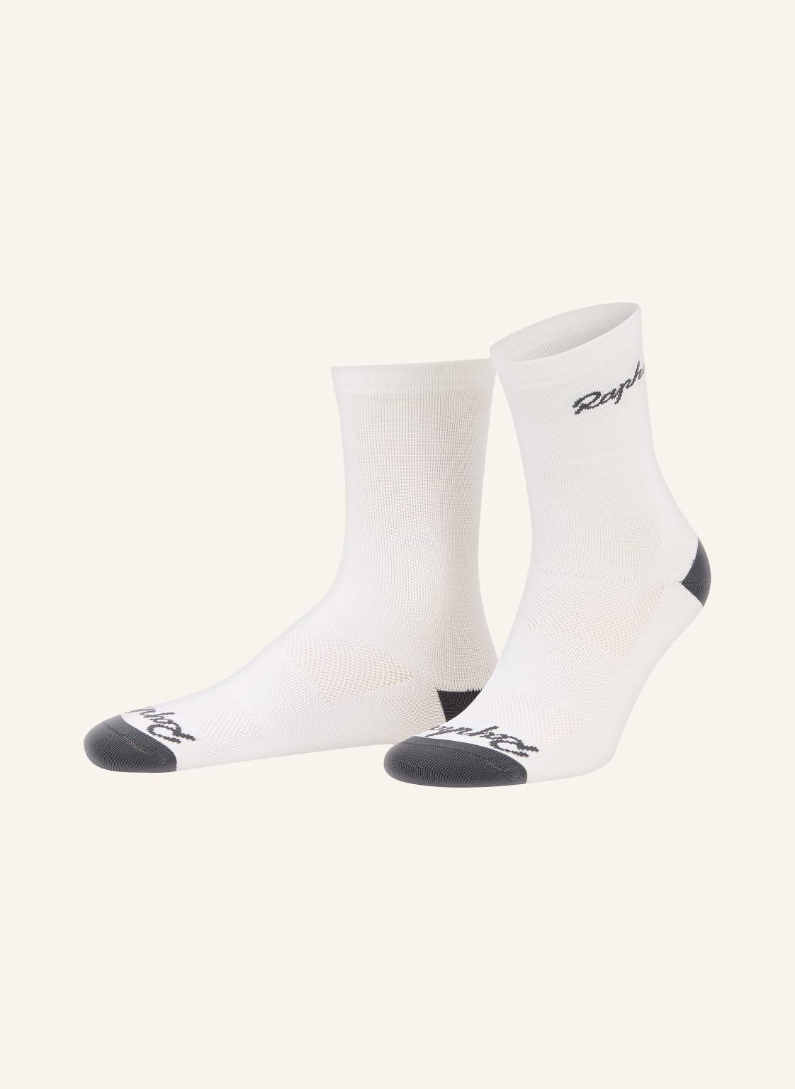 Rapha Socken Logo weiss von Rapha