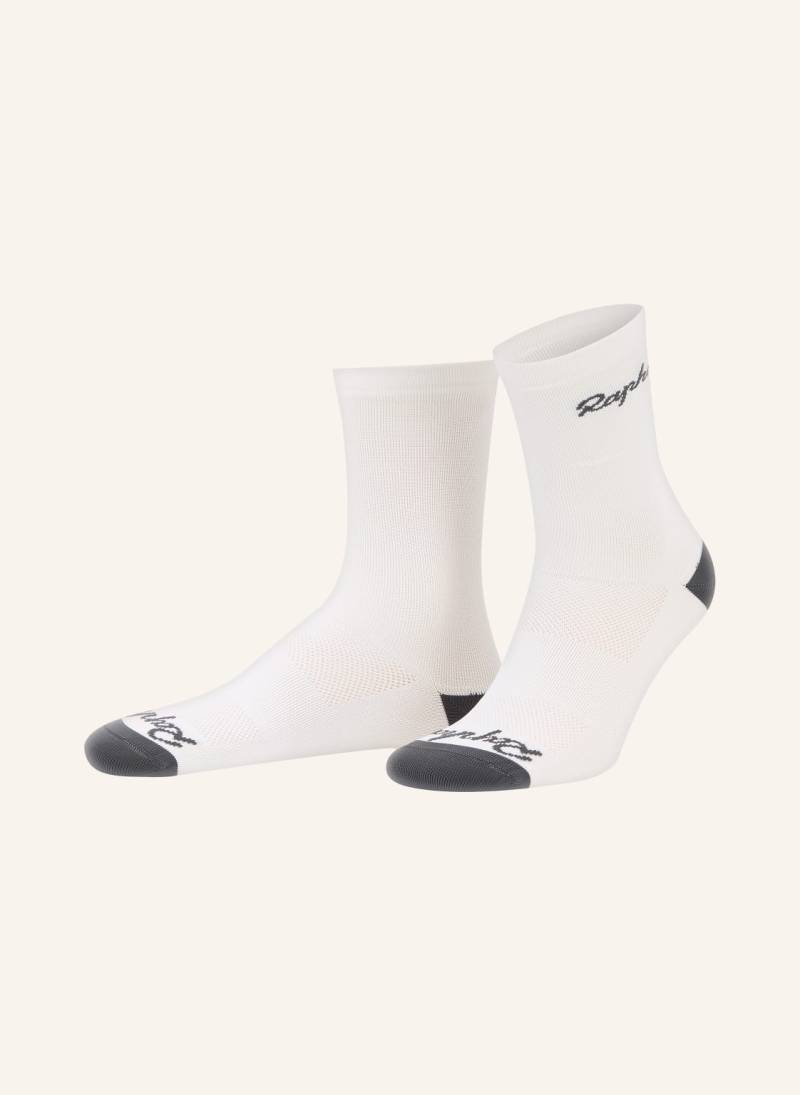 Rapha Socken Logo weiss von Rapha