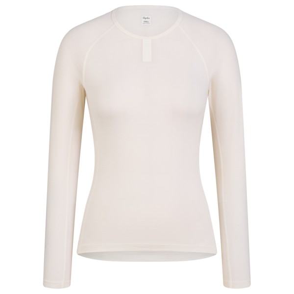 Rapha - Women's Merino Base Layer Long Sleeve - Merinounterwäsche Gr L weiß von Rapha