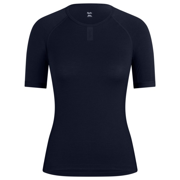 Rapha - Women's Merino Base Layer Short Sleeve - Merinounterwäsche Gr L blau von Rapha