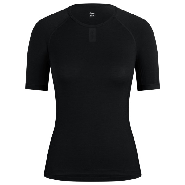Rapha - Women's Merino Base Layer Short Sleeve - Merinounterwäsche Gr L schwarz von Rapha