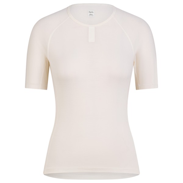 Rapha - Women's Merino Base Layer Short Sleeve - Merinounterwäsche Gr M weiß von Rapha