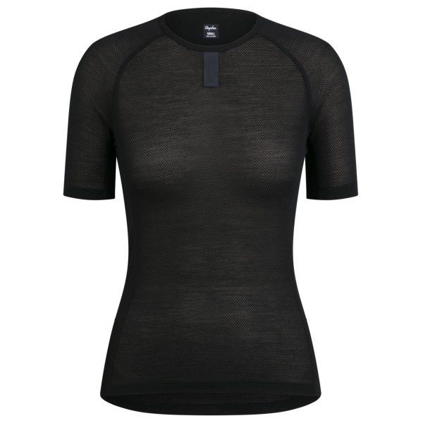 Rapha - Women's Merino Lightweight Base Layer S/S - Merinounterwäsche Gr S schwarz von Rapha