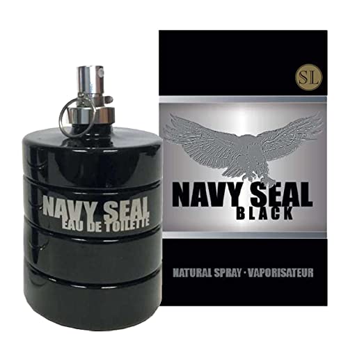 Raphael Rosalee Cosmetics Navy Seal Black homme/men Eau de Toilette SL 100ml Parfum SL Premium - Extra hoher Duftölanteil von Raphael Rosalee Cosmetics