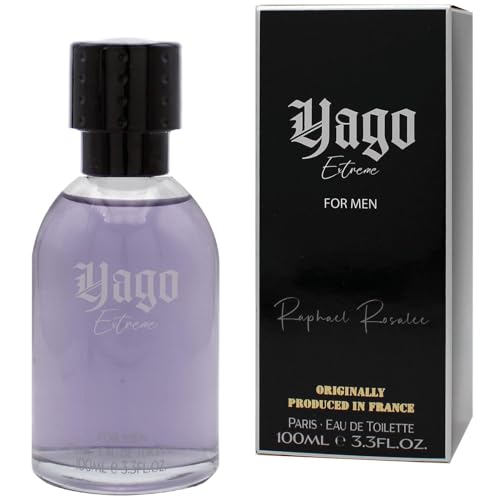 Raphael Rosalee Cosmetics Yago Extreme homme/men Eau de Toilette 100ml Les exclusifs Parfum aus der Collection Privee - Made in France von Raphael Rosalee Cosmetics