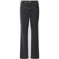 Raphaela By Brax Bootcut Jeans mit Eingrifftaschen Modell 'Laura' in Anthrazit, Größe 42K von Raphaela By Brax