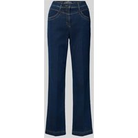 Raphaela By Brax Bootcut Jeans mit Eingrifftaschen Modell 'Laura' in Dunkelblau, Größe 38K von Raphaela By Brax