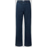 Raphaela By Brax Flared Jeans mit elastischem Bund Modell 'Pam' in Marine, Größe 46K von Raphaela By Brax
