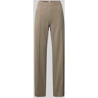 Raphaela By Brax Hose mit elastischem Bund Modell 'Peggy Flared' in Taupe, Größe 48 Raphaela By Brax Hose mit elastischem Bund Modell 'Peggy Flared' in Taupe, Größe 48 von Raphaela By Brax