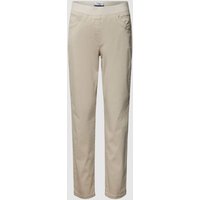 Raphaela By Brax Slim Fit Hose mit elastischem Bund Modell 'Pamina Fun' in Sand, Größe 36K von Raphaela By Brax