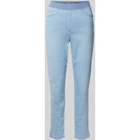 Raphaela By Brax Slim Fit Jeans mit verkürztem Schnitt Modell 'Pamina' in Hellblau, Größe 40 von Raphaela By Brax