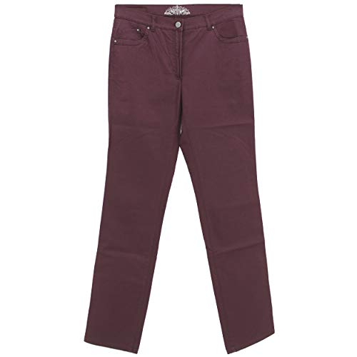 Raphaela by Brax, Ina Fame, Damen Damen Jeans Hose Gabardine Stretch Brombeerrot W 27 L 30 D 36 [22914] von Raphaela by Brax