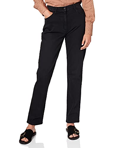 Raphaela by Brax Damen Style Corry 5-Pocket Denim Comfort Plus Jeans, Black Effect, 42 EU von Raphaela by Brax