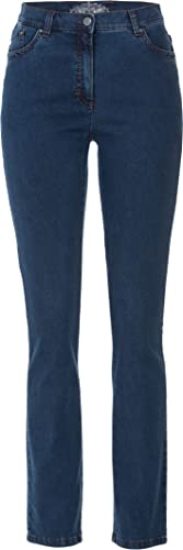 Raphaela by Brax Damen Super Slim Fit Jeans Hose Style Ina Fay Super Dynamic Stretch mit hohem Bund, Blau, 36 von Raphaela by Brax
