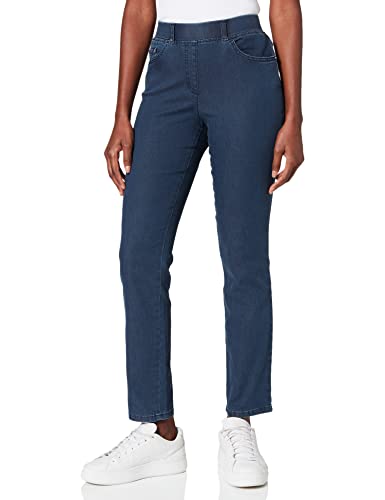 Raphaela by Brax Damen Stijl Lavina Rondom Slip Denim Super Slim Jeans, Dark Blue, 38W / 32L EU von Raphaela by Brax