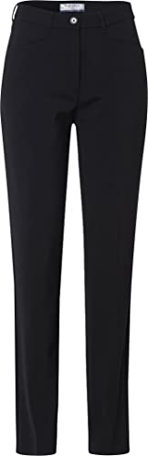 Raphaela by Brax Damen Style Pauline Wool Magic Waist Slim Hose, Schwarz (Black 01), 44 EU von Raphaela by Brax