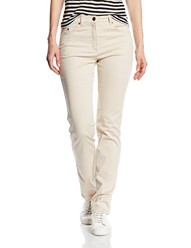 Raphaela by Brax Damen Skinny Hose 14-6658 Ina Royal (Super Slim), Gr. W38/L32 (Herstellergröße: 48), Beige (Biscuit 60) von Raphaela by Brax