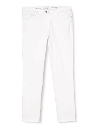 Raphaela by Brax Damen Skinny Skinny Jeans (enganliegendes Bein) Laura Achat (Super Slim) Laura Achat (Super Slim) 16-6528, Einfarbig, Gr. W40/L32 (Herstellergröße: 50), Weiß (White 99) von Raphaela by Brax