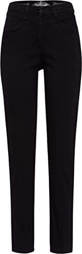 Raphaela by Brax Damen Style Laura 5-Pocket Magic Waist Super Dynamic Denim Super Slim Jeans, Schwarz, 32W / 32L EU von Raphaela by Brax