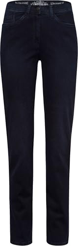Raphaela by Brax Damen Style Laura 5-Pocket Magic Waist Ultra Dynamic Denim Super Slim Hose, Dark Blue,38K von Raphaela by Brax