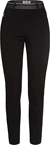 Raphaela by Brax Damen Style Lillyth Rundum Schlupf Jersey Super Slim Hose, Black 2, 38W / 32L EU von Raphaela by Brax