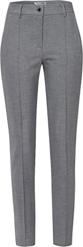 Raphaela by Brax Damen Style Lillyth Rundum Schlupf Jersey Verschiedene Dessins Super Slim Hose, Silver Grey, 32W / 30L von Raphaela by Brax