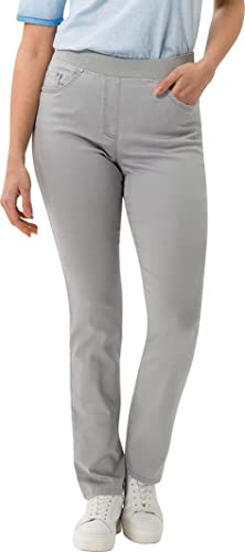 Raphaela by Brax Damen Style Pamina rondom Jersey slip Super Dynamic Denim Slim Jeans, Light Grey, 29W / 32L EU von Raphaela by Brax