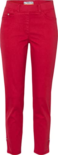 Raphaela by Brax Damen Lavina Fringe Light Coloured Denim Jeans, Hot Red, 29W / 32L EU von Raphaela by Brax