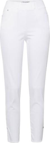 Raphaela by Brax Damen Lavina Fringe Light Denim Jeans, Weiß, 46 von Raphaela by Brax