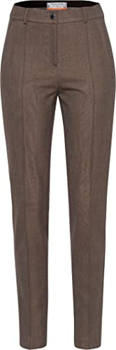 Raphaela by Brax Damen Style Lillyth Rundum Schlupf Jersey Verschiedene Dessins Super Slim Hose, Taupe, 31W / 30L von Raphaela by Brax