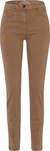 Raphaela by Brax Damen Style Luca 5-pocket Push Up Denim Super Slim Jeans, Beige (Sand 58), 34W / 30L EU von Raphaela by Brax