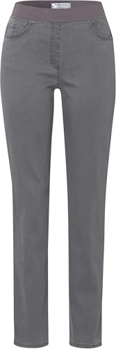 Raphaela By Brax Damen Pamina Rundum Schlupf Super Dynamic Denim Slim Jeans, Grau, 44 EU von Raphaela by Brax