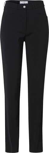 Raphaela by Brax Damen Style Pauline Wool Magic Waist Slim Hose, Schwarz,42K von Raphaela by Brax