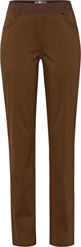 Raphaela by Brax Damen Style Pamina All-round Jersey Slip-on Winter Cotton Slim Hose, Beige (Tabac 57), 31W / 32L EU von Raphaela by Brax