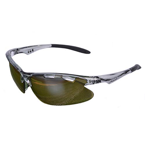 Rapid Eyewear ‘Fore Solo’ Golf Sonnenbrille für Damen und Herren. Golfbrille mit Polarisierte Grünen Linsen. Blendschutz Sport Brille. UV400 Schutz von Rapid Eyewear