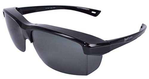 Rapid Eyewear SELBSTTÖNENDE SONNENÜBERBRILLE für Damen und Herren. Phototrope Überziehbrille zum Radfahren, Laufen und Schießen usw. UV400 Schutz von Rapid Eyewear