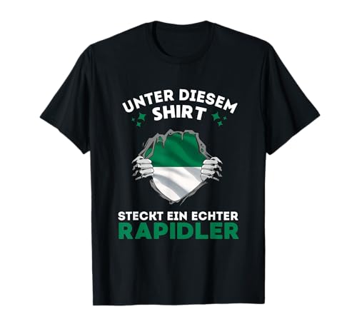 Rapid Spüt Und Du Bist Österreichischer Fan - Ein Leben Lang Rapidler - Für Echte Fans T-Shirt, Herren-Fußballfans, Unisex, Halbarm, T-Shirt, Schwarz, Grün, S Rapid Spüt Und Du Bist Österreichischer Fan - Ein Leben Lang Rapidler - Für Echte Fans T-Shirt, Herren-Fußballfans, Unisex, Halbarm, T-Shirt, Schwarz, Grün, S von Rapid Spüt Und Du Bist Österreichischer Fan