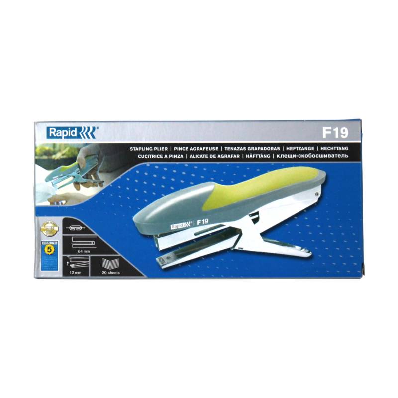 Rapid 23233700 Heftzange Fixativ F19, Heftleistung: 20 Blatt von Rapid