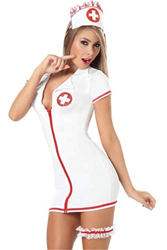 chenyesun Lingerie Damen Sexy Negligee Nachtwäsche Pflegeuniformen Unterwäsche Krankenschwester Kostüm von chenyesun