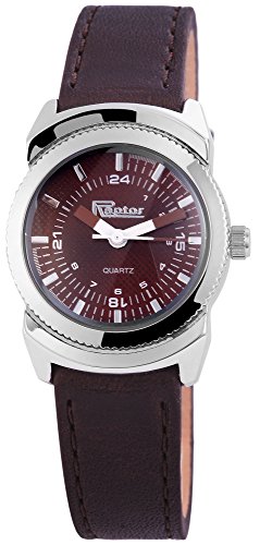 Raptor Damen - Uhr Echt Leder Armbanduhr Dornschließe Analog Quarz RA10106 von Raptor